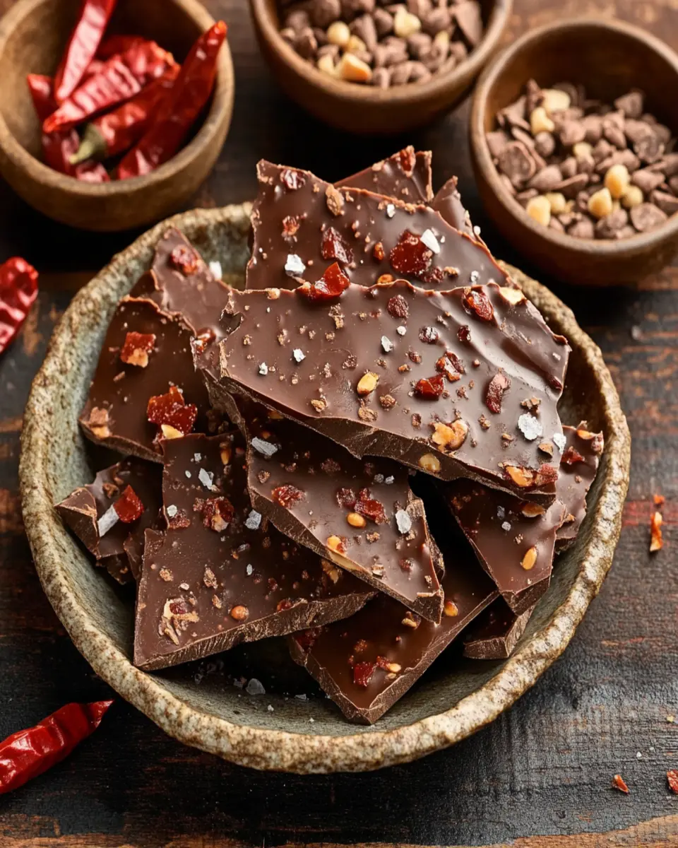 Chili Chocolate Bark: Irresistibly Spicy and Sweet Delight