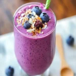 Creamy Coconut Berry Smoothie First Image First Image