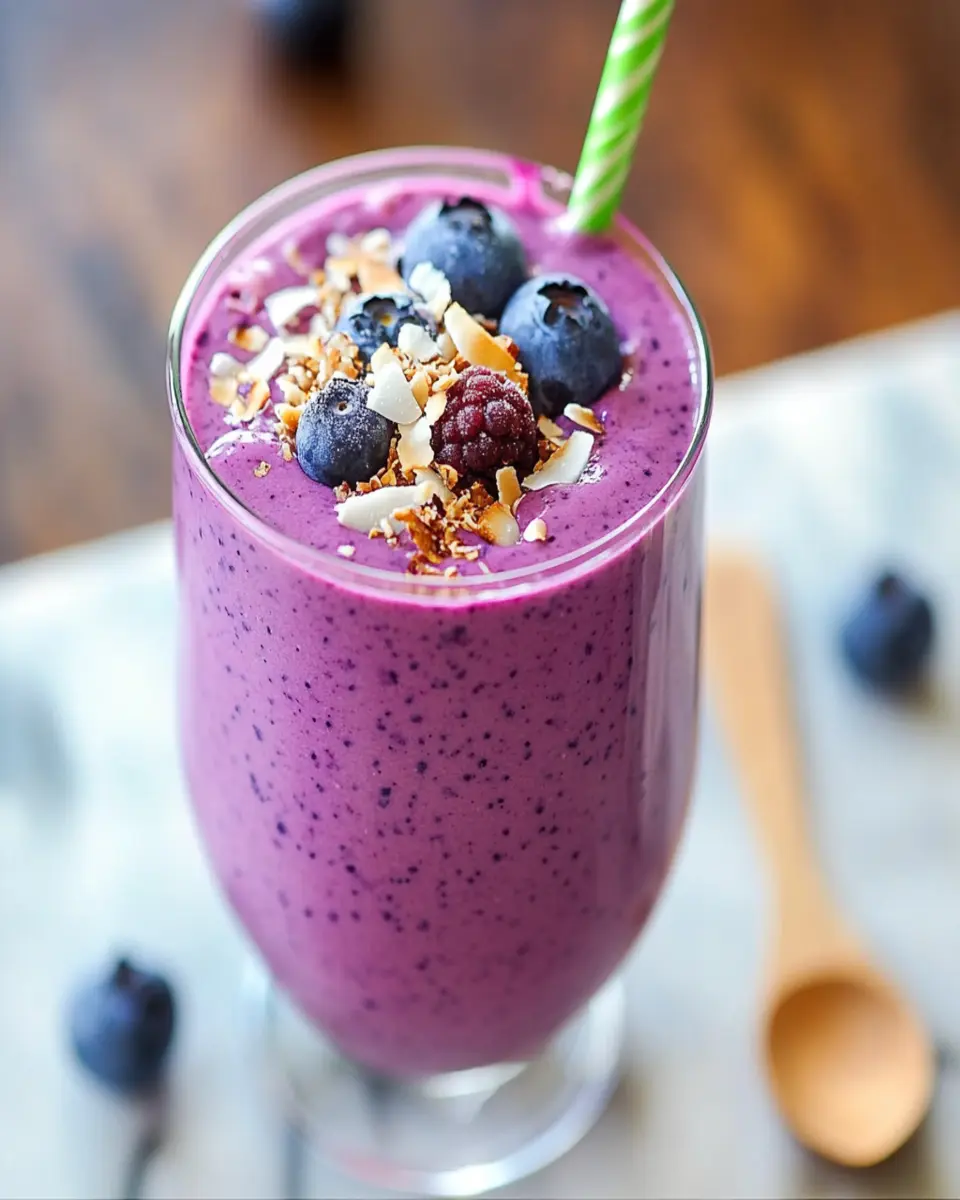Creamy Coconut Berry Smoothie Bliss: Your New Favorite Indulgence