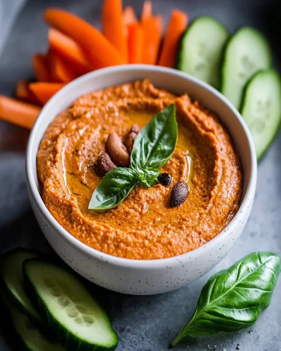 Roasted Tomato Cashew Dip: Irresistibly Creamy Delight!