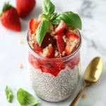 Strawberry Basil Chia Pudding First Image First Image