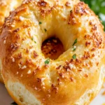 Low Carb Garlic Parmesan Bagels First Image First Image