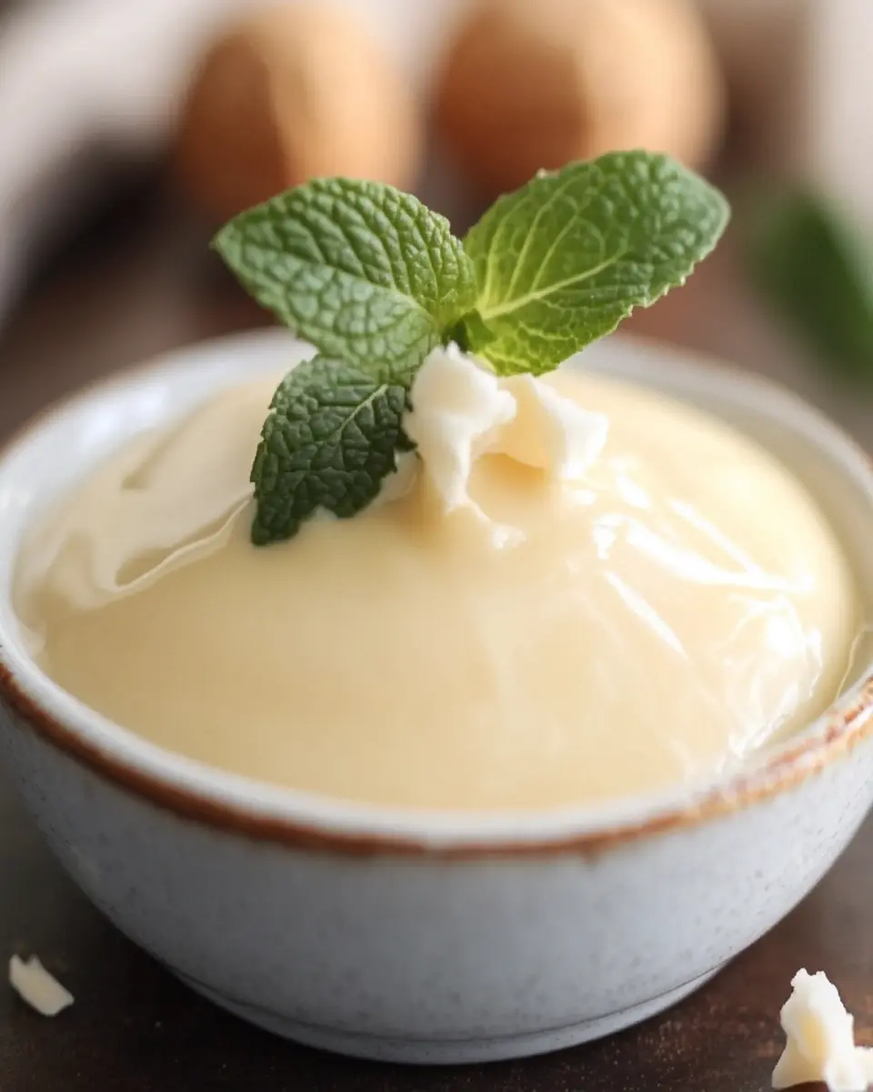 Low Carb White Chocolate Sauce First Image First Image