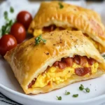 Keto Morning Hot Pockets with Bacon Egg Filling First Image First Image