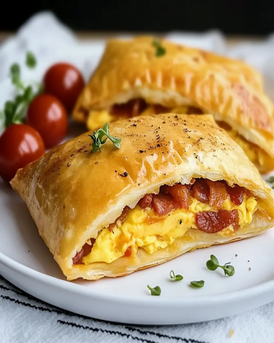Keto Morning Hot Pockets: Indulgent Bacon Egg Delights