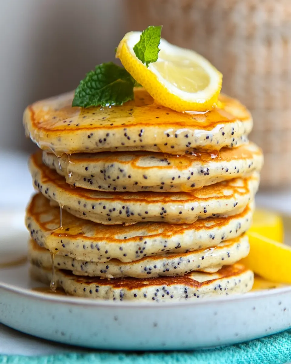 Lemon Poppy Seed Almond Flour Pancakes You’ll Love Every Bite