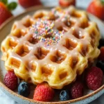 Guilt-Free Fluffy Donut Chaffles First Image First Image