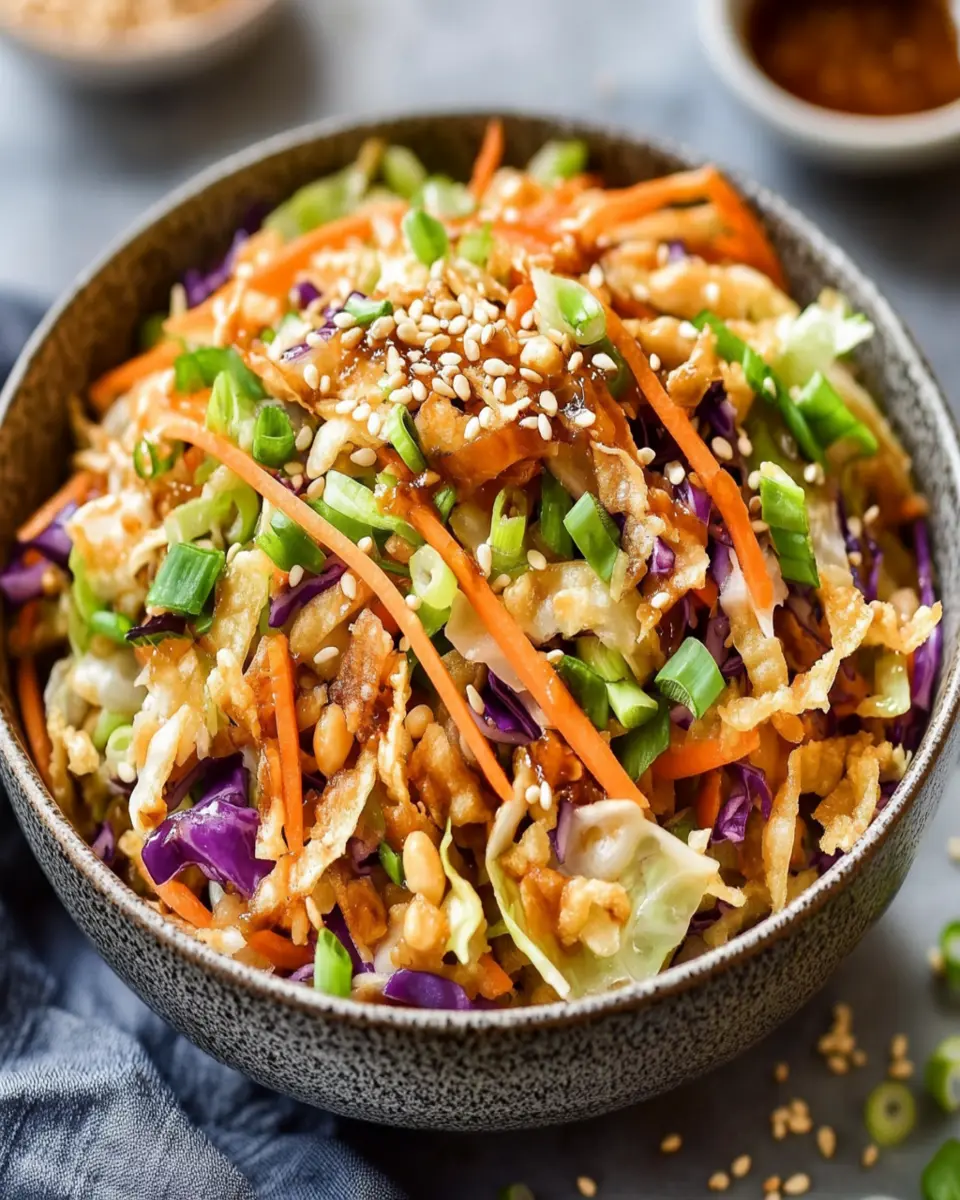 Egg Roll in a Bowl with Extra Crunchy Twist First Image First Image