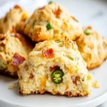 Low Carb Bacon Cheddar Onion Scones First Image First Image