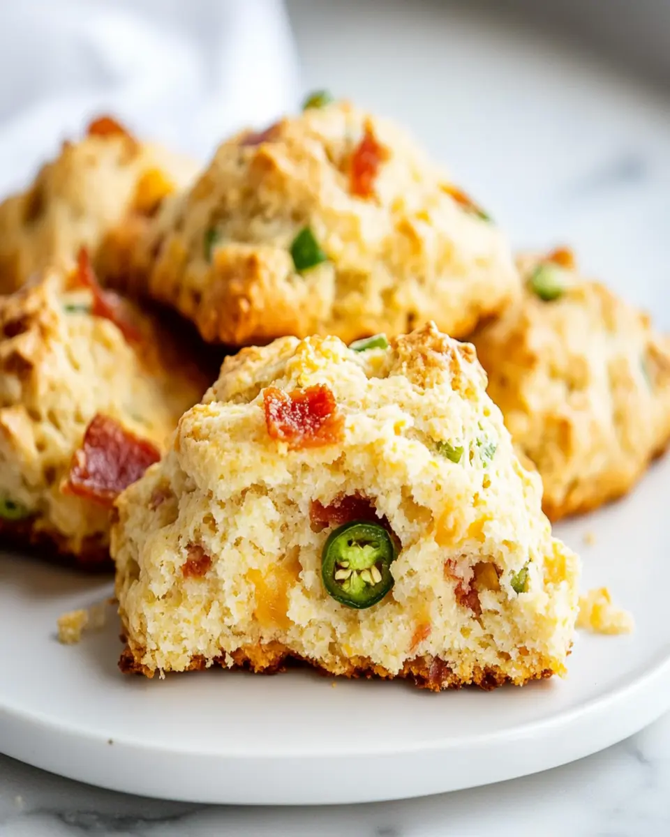 Low Carb Bacon Cheddar Onion Scones: Irresistibly Savory Treats