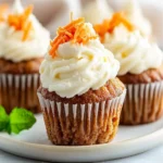 Keto Carrot Cupcakes First Image First Image