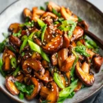Keto Gochujang Mushrooms First Image First Image