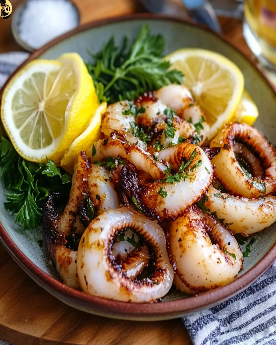 Healthy Low-Carb Grilled Squid: Juicy Delight for All!