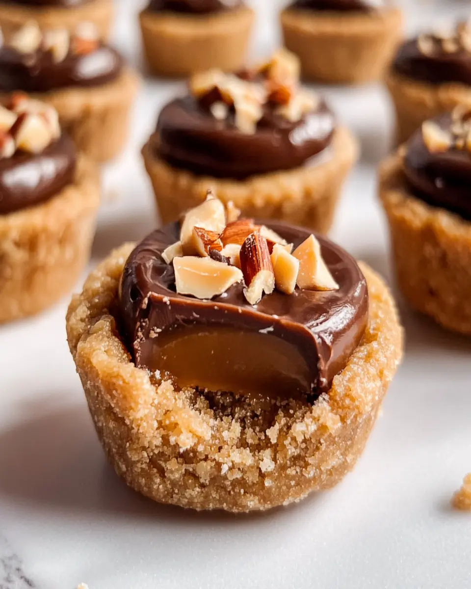 Healthy Twix Cookie Cups: Indulge Guilt-Free with Flavor!