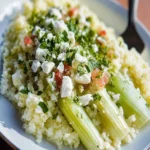 Greek Leeks with Cauliflower Rice First Image First Image