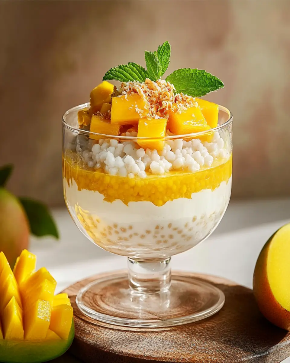 Creamy Thai Sago Pudding Dessert That Will Wow Your Taste Buds