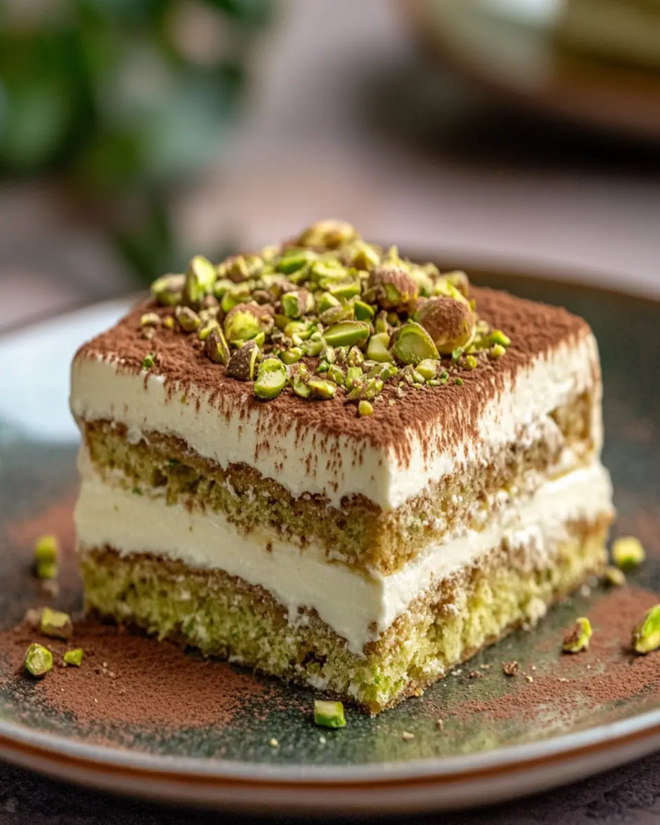Keto Pistachio Tiramisu: Indulgent Delight Without the Guilt