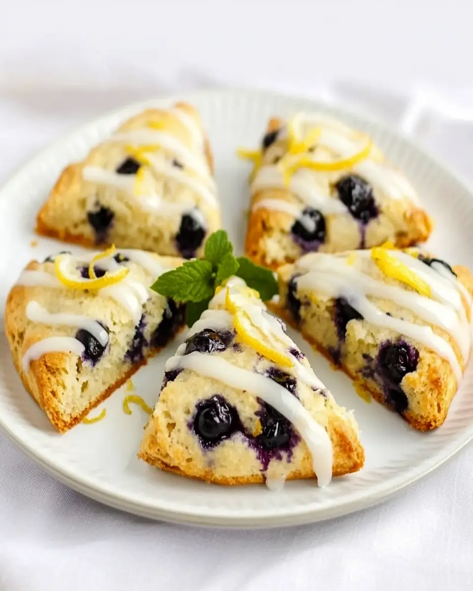Keto Blueberry Lemon Scones: Irresistibly Low Carb Treats