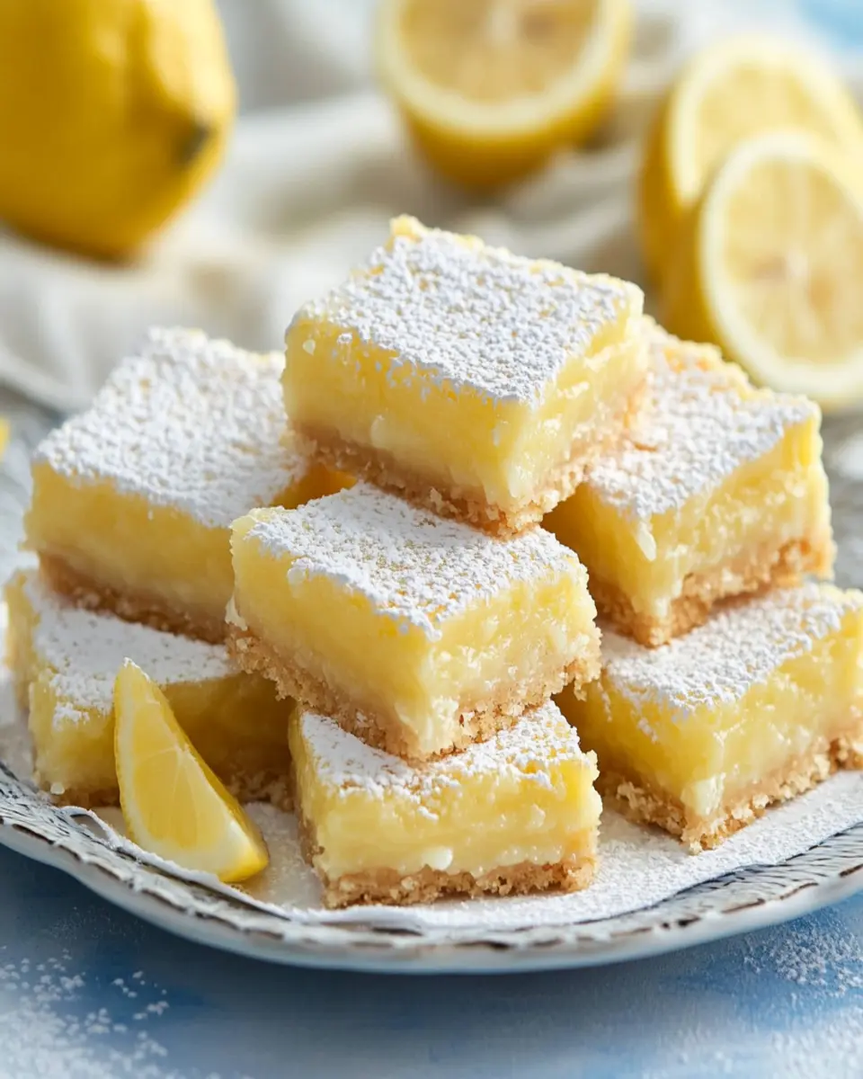 Tangy & Sweet Keto Lemon Bars First Image First Image