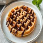 bestest keto peanut butter cup chaffle First Image First Image