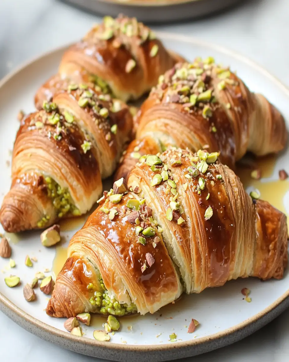 Grain-Free Pistachio Filled Croissants You’ll Crave Daily