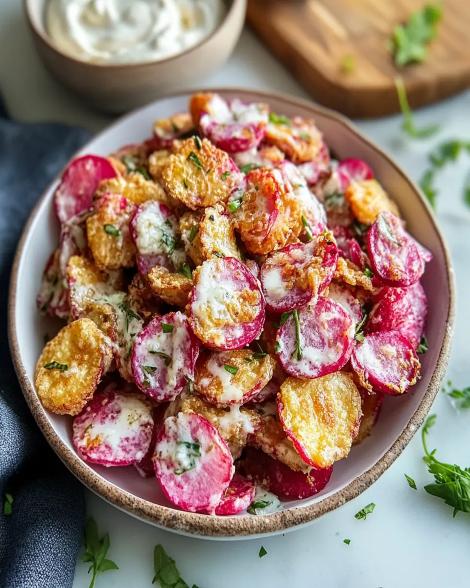 Smashed Radishes Low-Carb Fries: Bold Flavor, Guilt-Free Delight