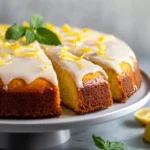 Keto Lemon Yogurt Cake with Almond Flour First Image First Image