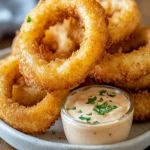 Juicy Keto Onion Rings Chaffle First Image First Image
