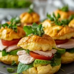 Whey-Protein Cloud Bread Sliders First Image First Image