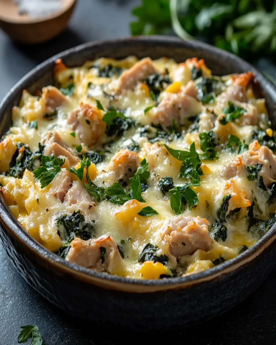 Keto Tuna Casserole with Spinach: Easy Comfort Food Magic