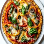 The Best Low Carb Pizza Crust First Image First Image