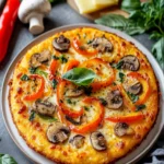 The Best Keto Pizza Crust First Image First Image