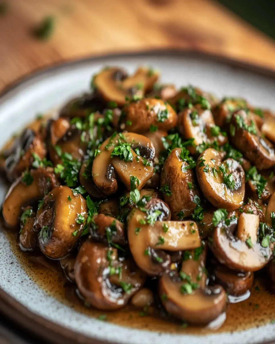 Keto Champignonpfanne: Irresistibly Creamy & Easy to Make!