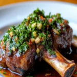 Slow-Cooker Lamb Shanks with Mint Gremolata First Image First Image