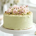 Keto Pistachio Cake First Image First Image
