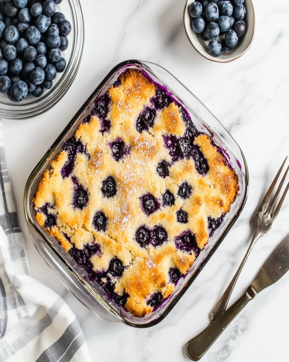 Keto Blueberry Dump Cake: Irresistibly Easy & Guilt-Free Delight