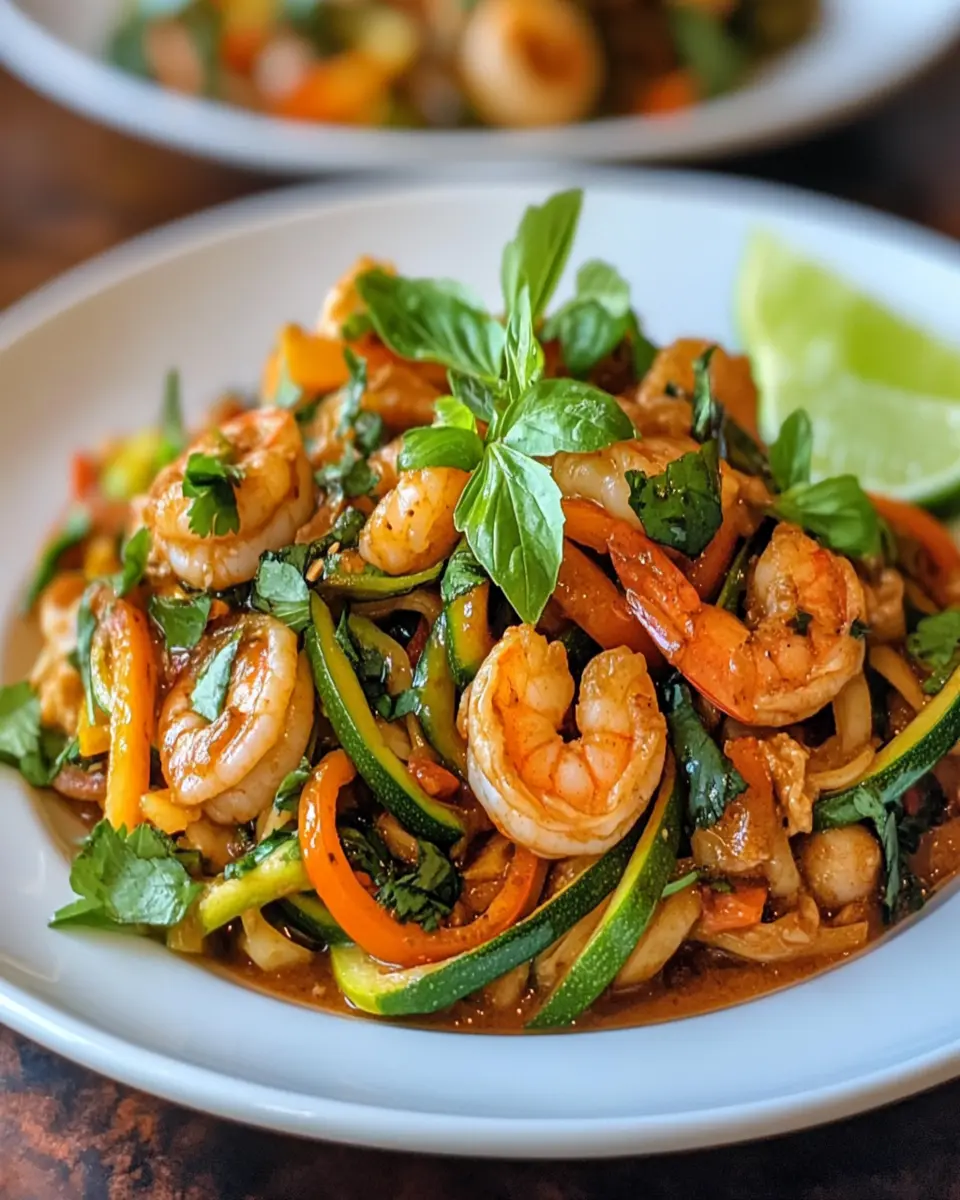 Keto Thai Drunken Noodles: A Bold, Guilt-Free Delight!