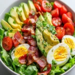 BLT Salad with Avocado & Hard-Boiled Egg First Image First Image