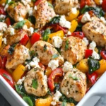 Low Carb Hähnchen-Feta-Auflauf First Image First Image