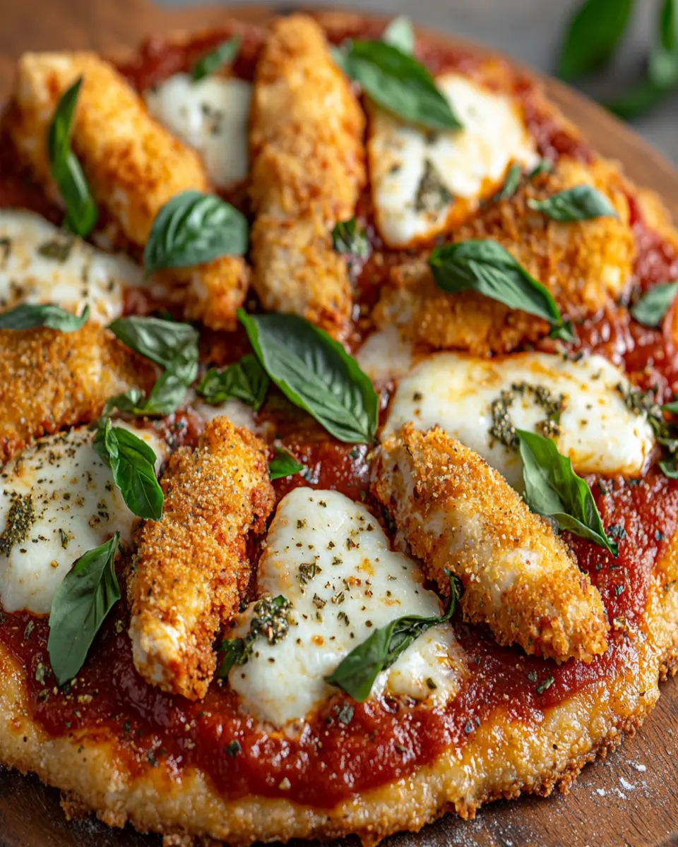 Chicken Parm Pizza: The Indulgent Twist You’ll Crave!