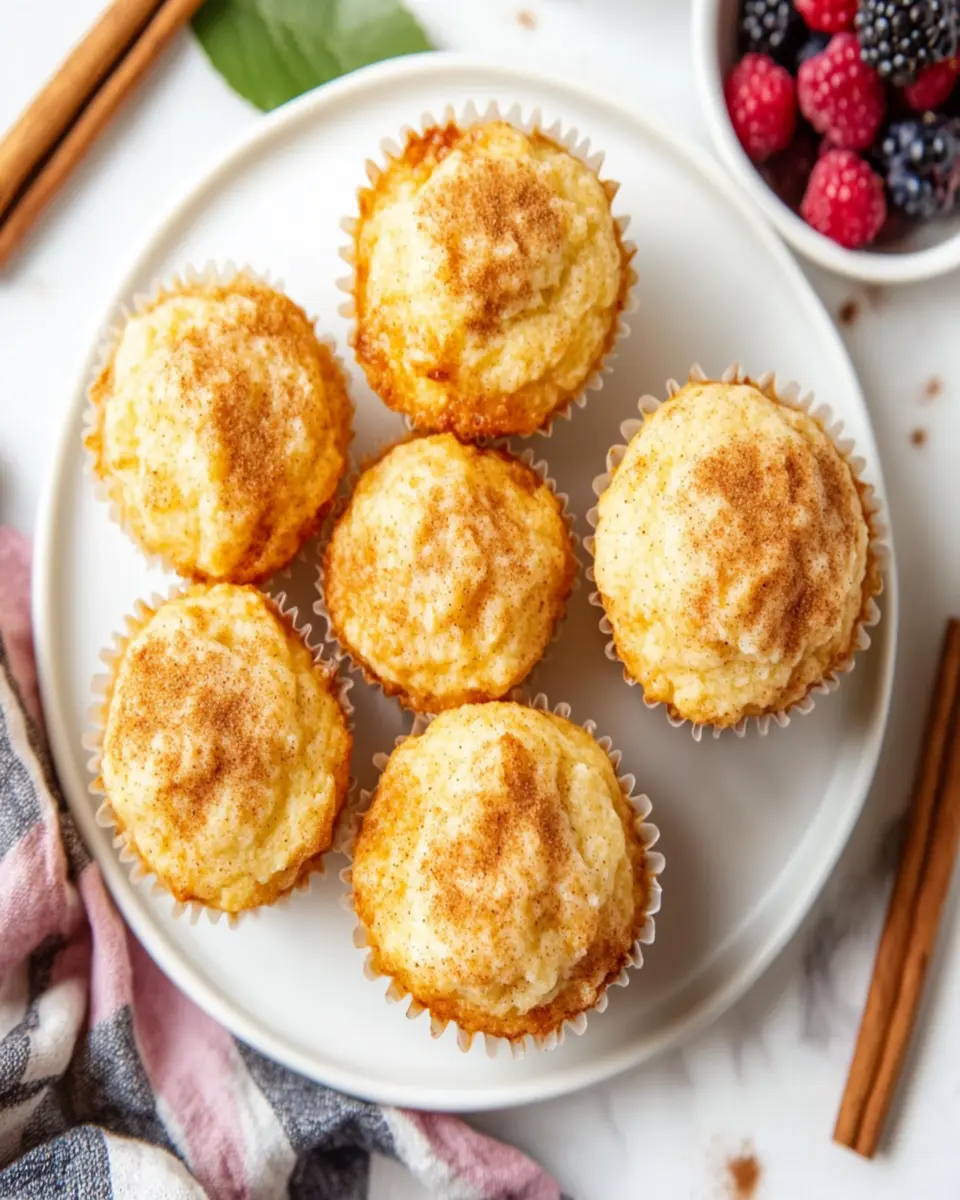 Fluffy Keto Cinnamon Cream Cheese Muffins Recipe You’ll Love
