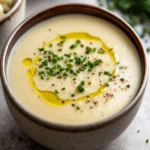 Creamy Keto Cauliflower Soup First Image First Image