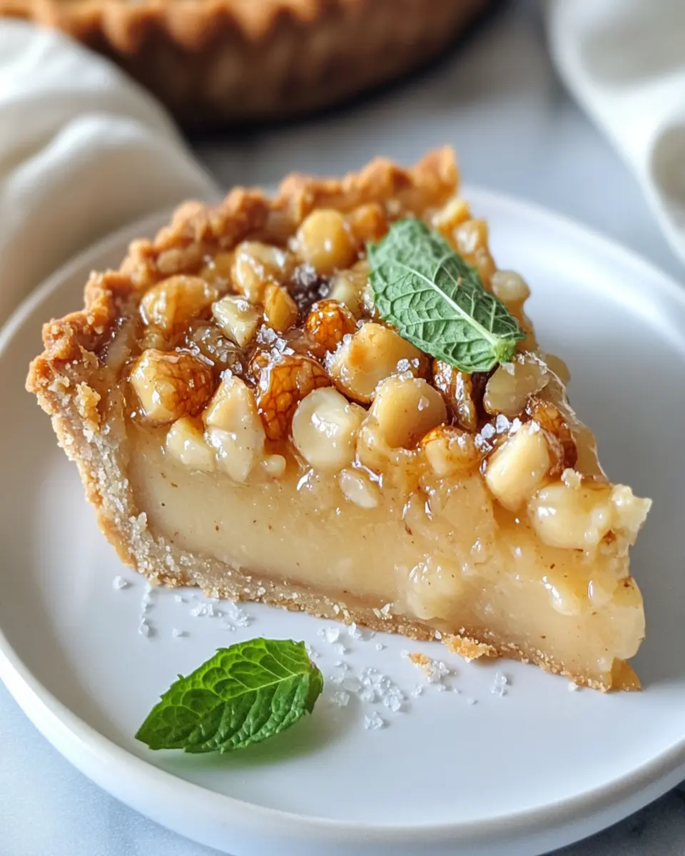 Keto Macadamia Nut Pie First Image First Image