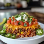 Crustless Taco Pie low carb First Image First Image