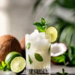 low carb coconut lime cooler First Image First Image