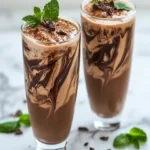 Keto Collagen Chocolate Swirl Smoothies First Image First Image