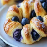 Braided Blueberry Cream Cheese Keto Danish First Image First Image
