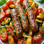 Keto Italian Sausage Bake First Image First Image