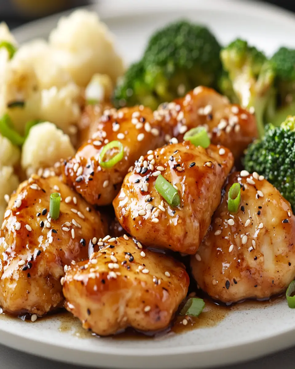 Low-Carb Sesame Chicken: Irresistibly Glazed Goodness!