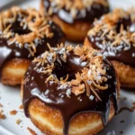 Samoa Keto Doughnuts with Caramel andChocolate First Image First Image